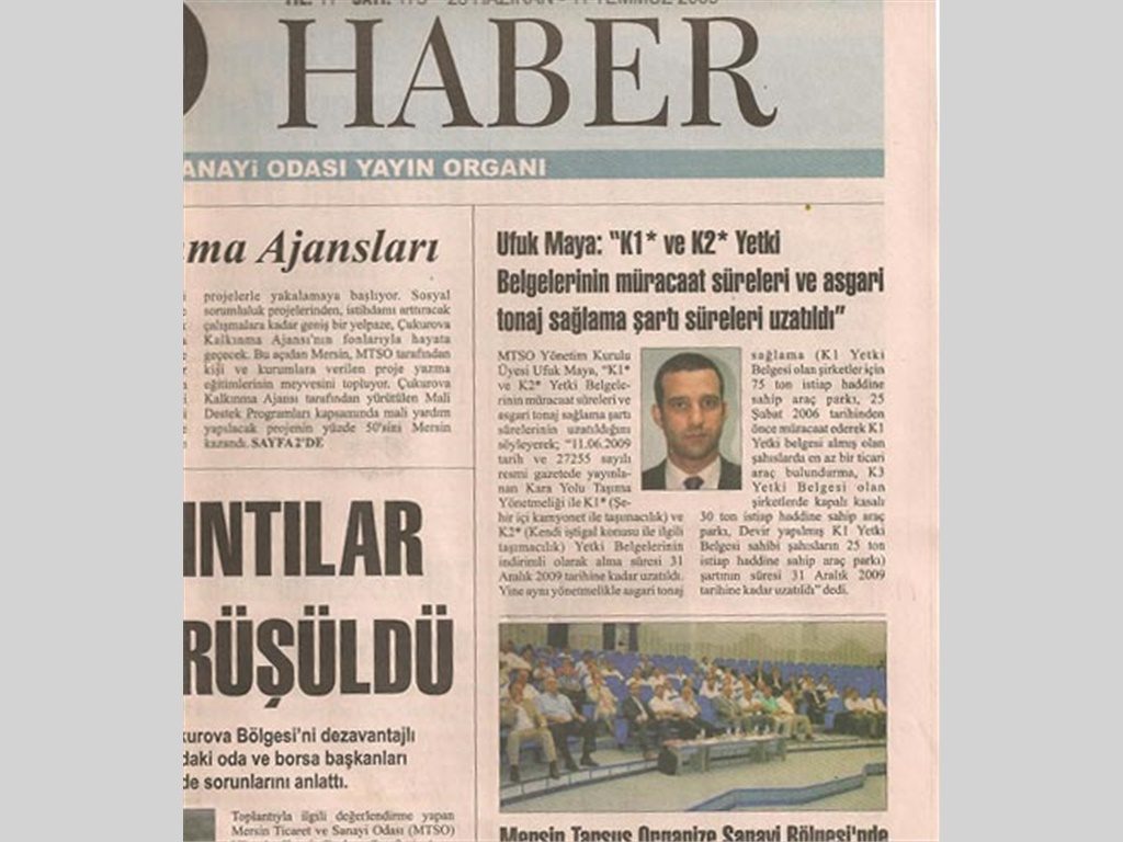 Ufuk Maya K1 ve K2 Yetki Belgeleri